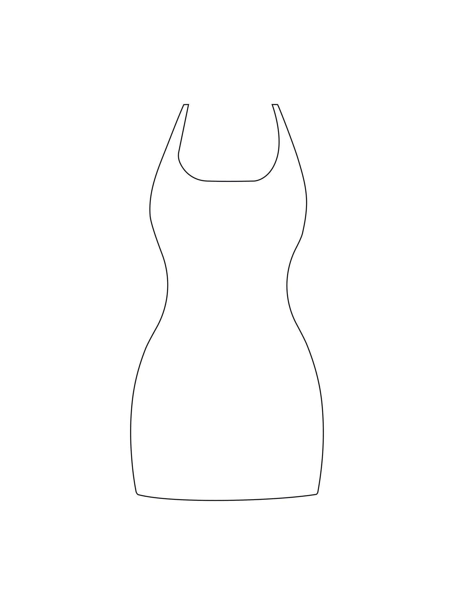 Custom multi-way tie strappy back dress