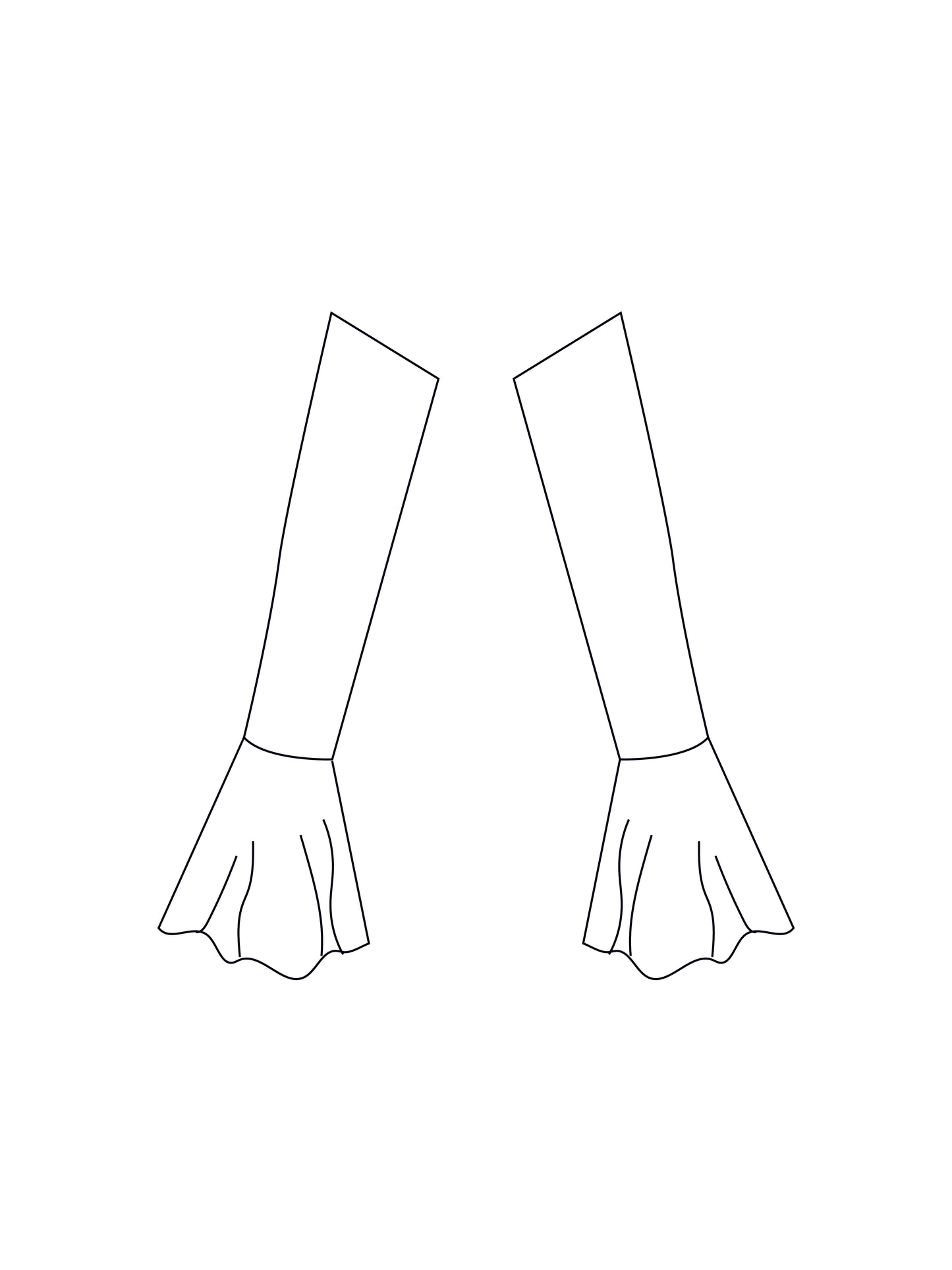 Custom flared sleeves