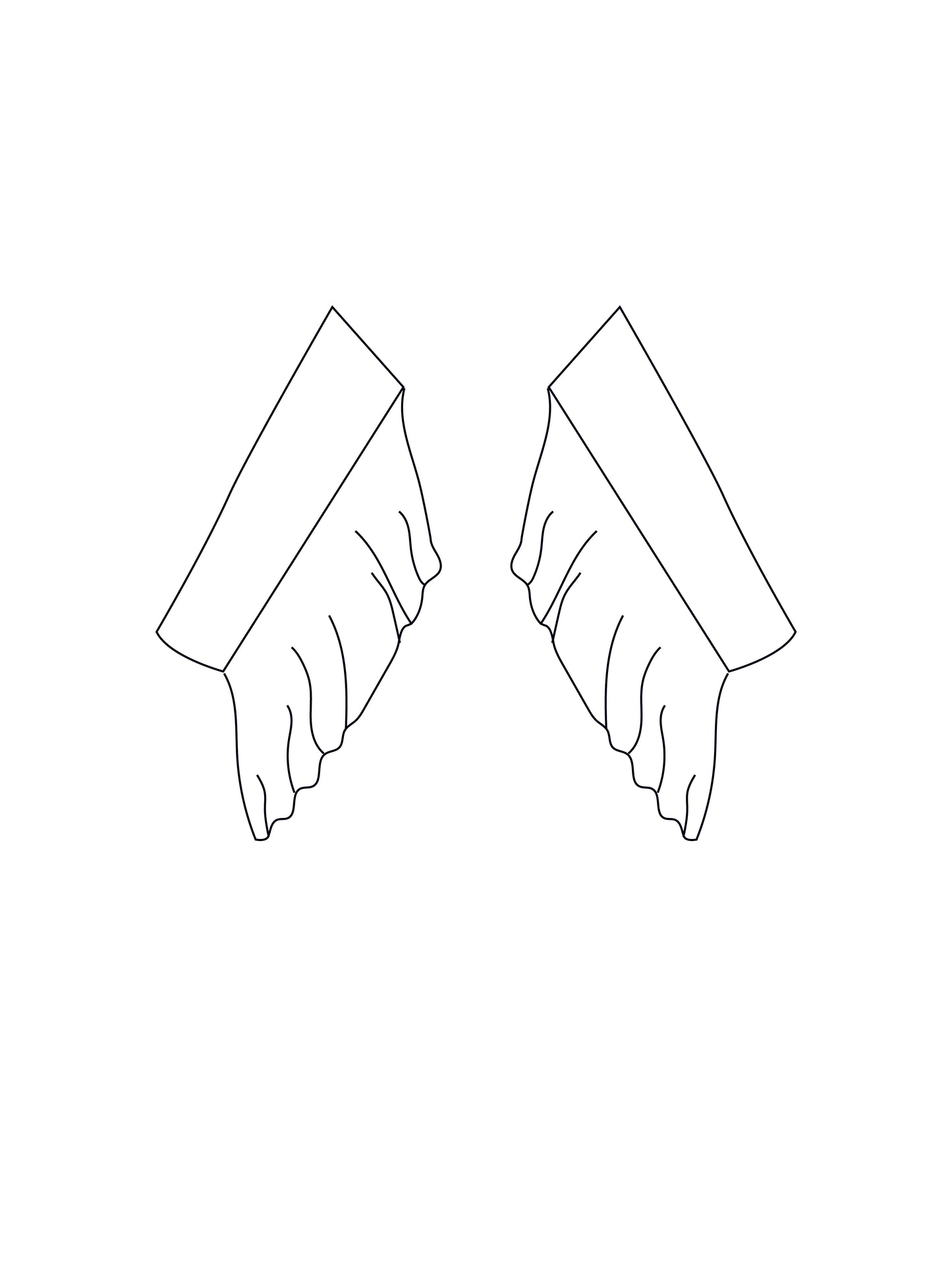 Custom fairy sleeves