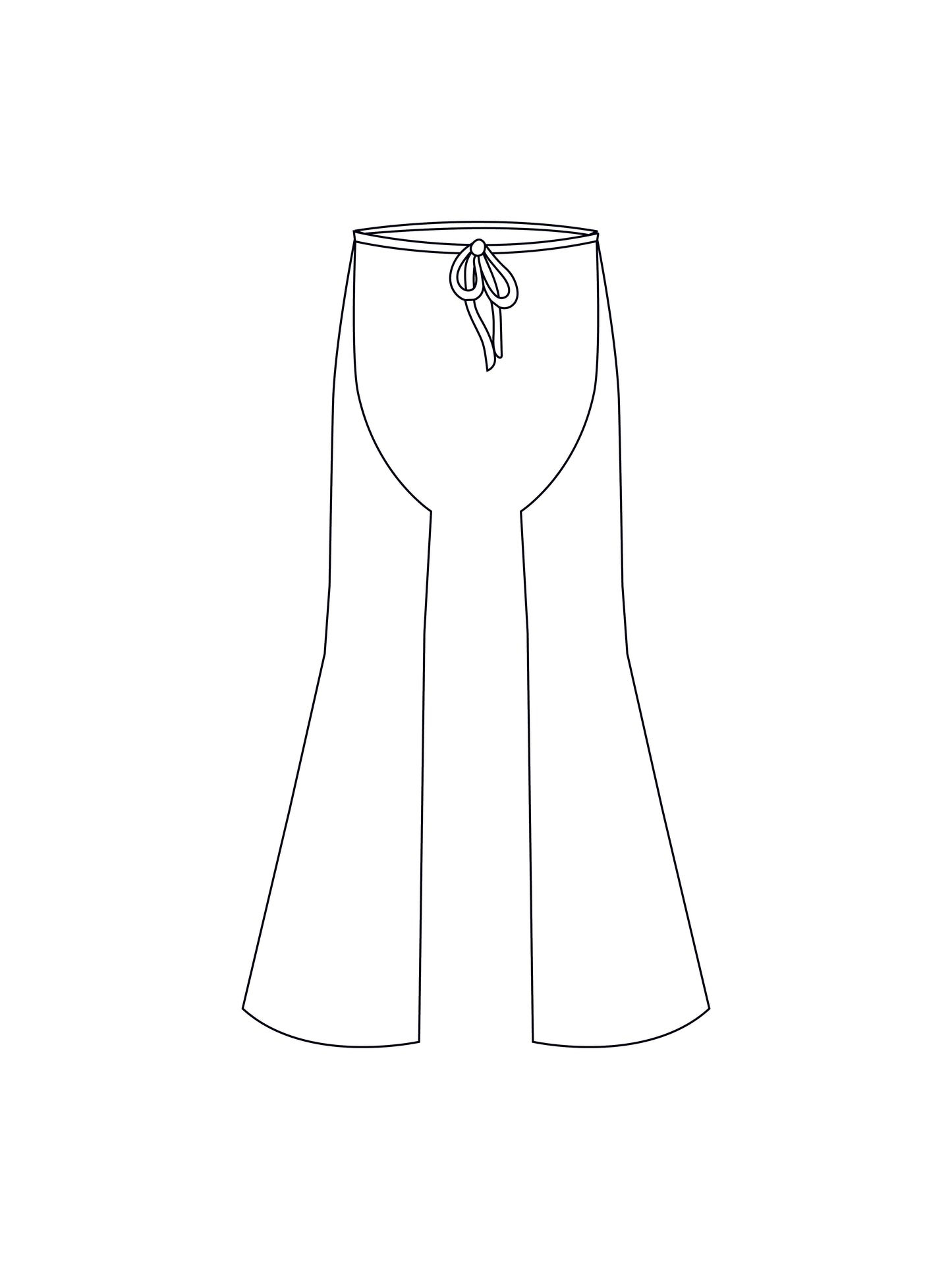 Custom long flared chaps