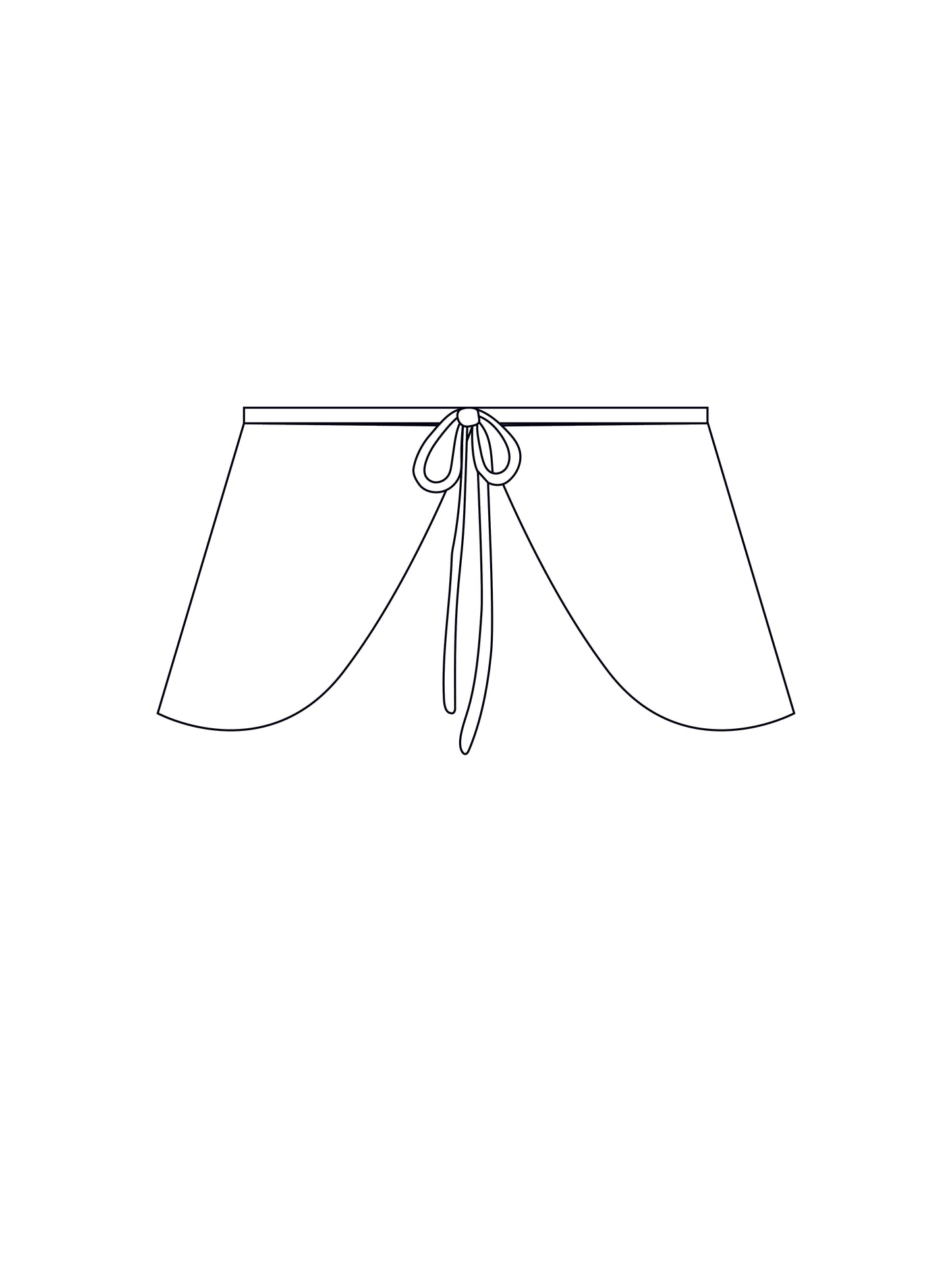 Custom super short floaty skirt (inc mesh options)