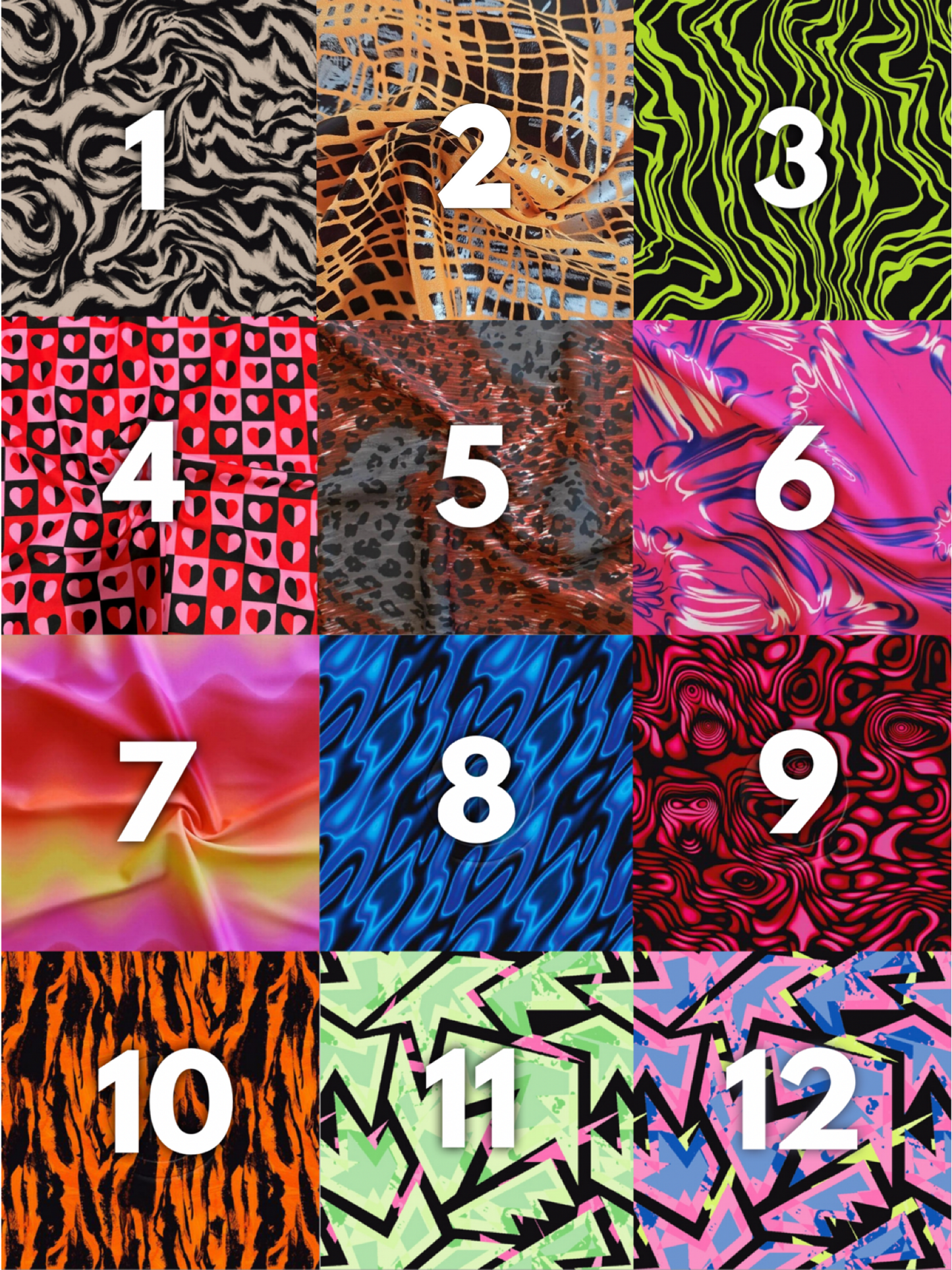 Custom half and half bikini bottoms