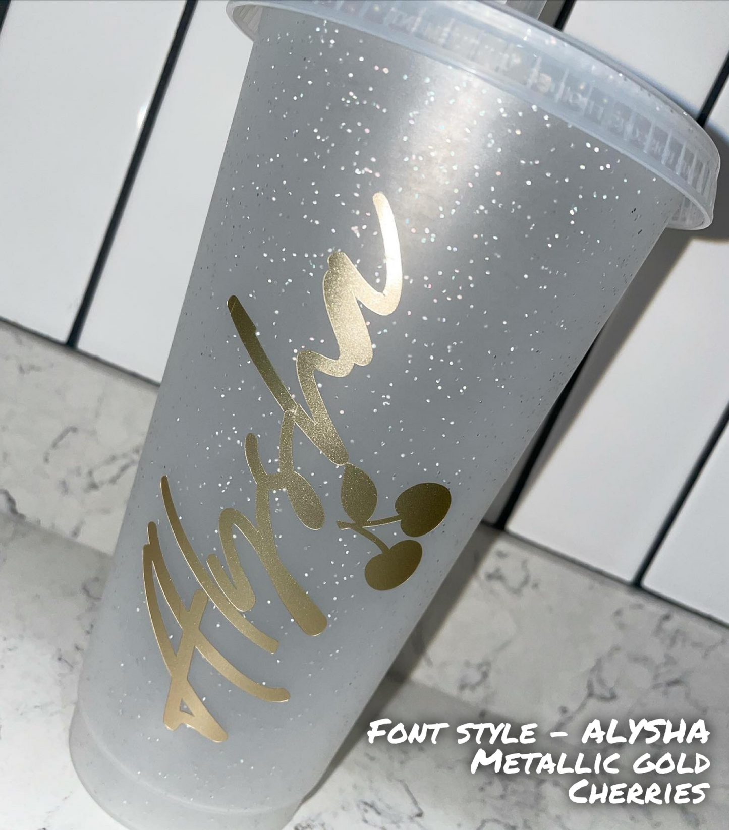 Reusable cold cup (all don’t/colour/personalisation options)
