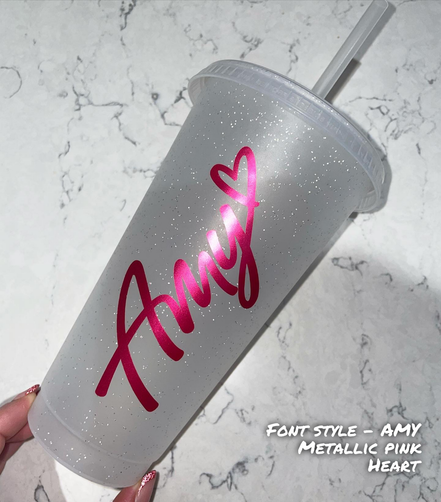 Reusable cold cup (all don’t/colour/personalisation options)