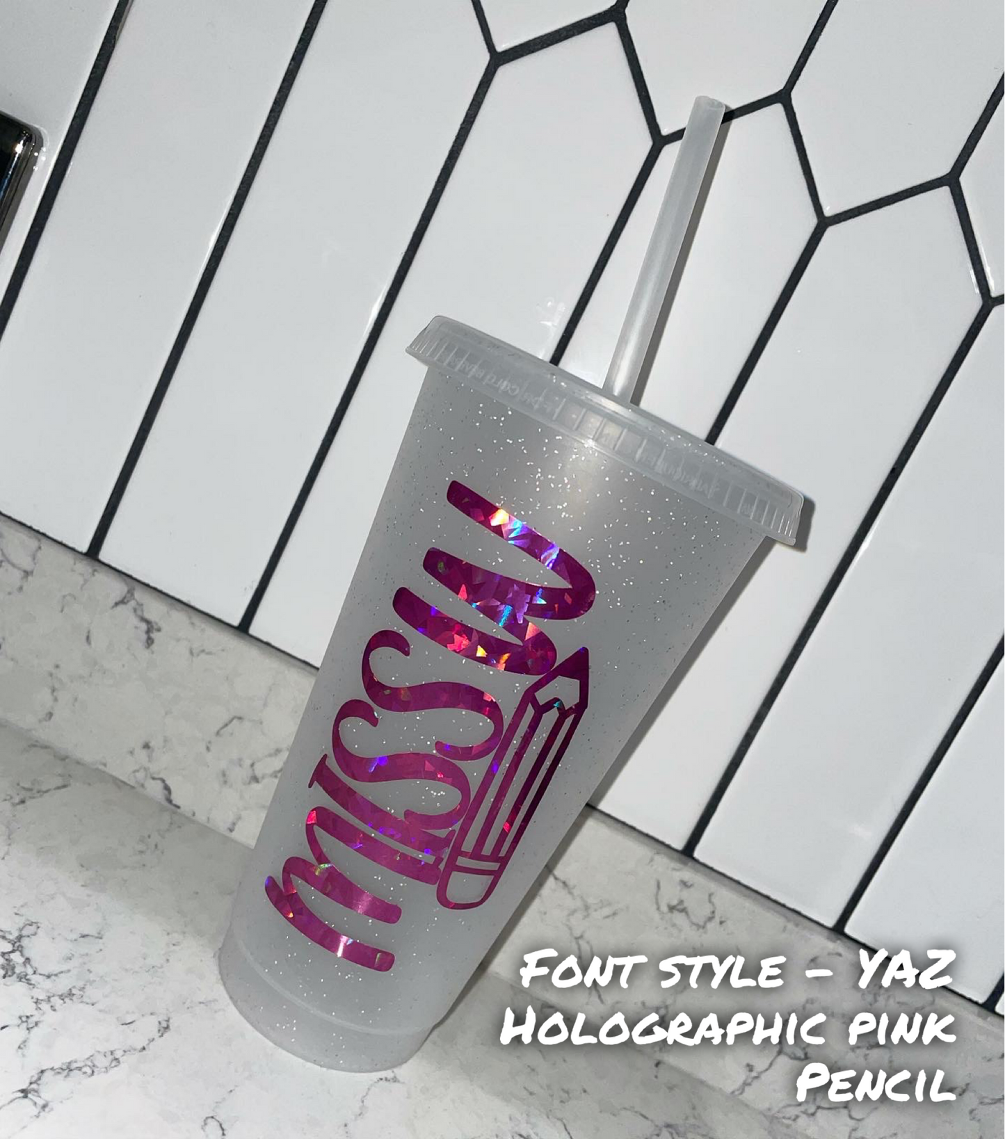 Reusable cold cup (all don’t/colour/personalisation options)
