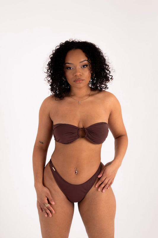 Ring bandeau - chocolate brown