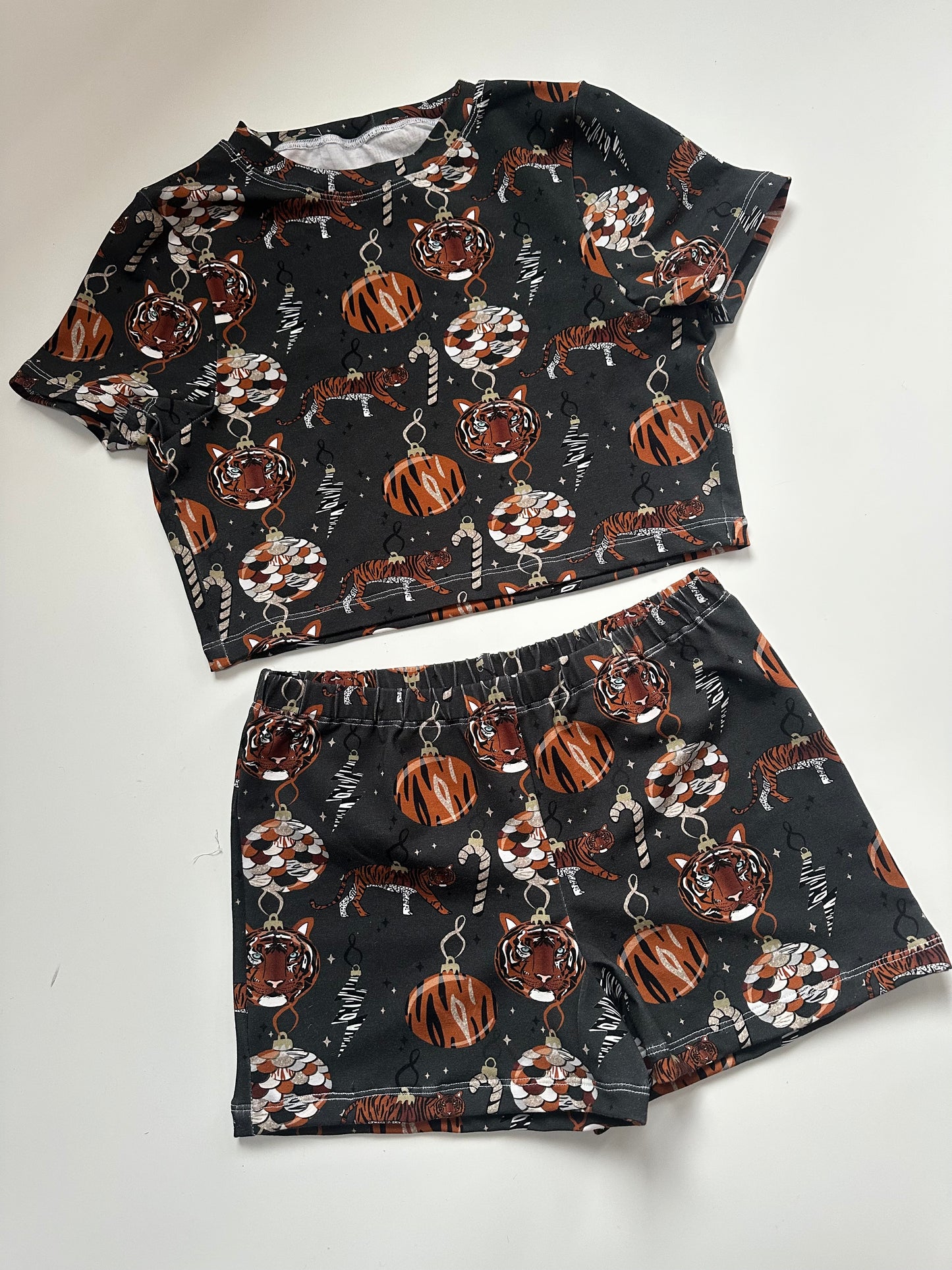 The Christmas pyjamas set