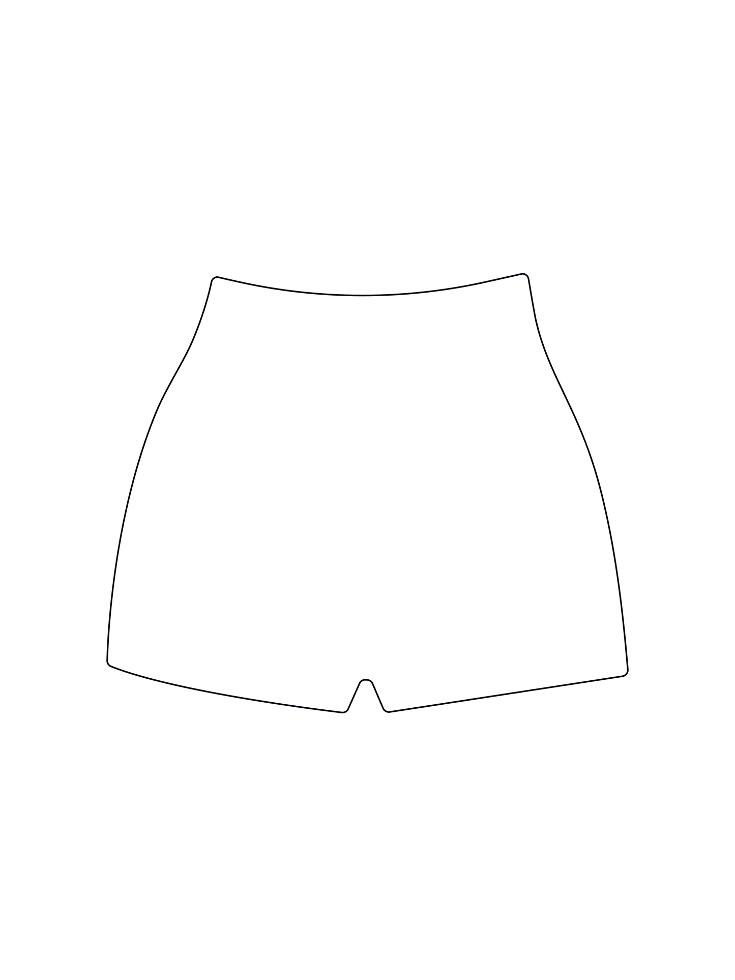Custom eyelet trim short shorts