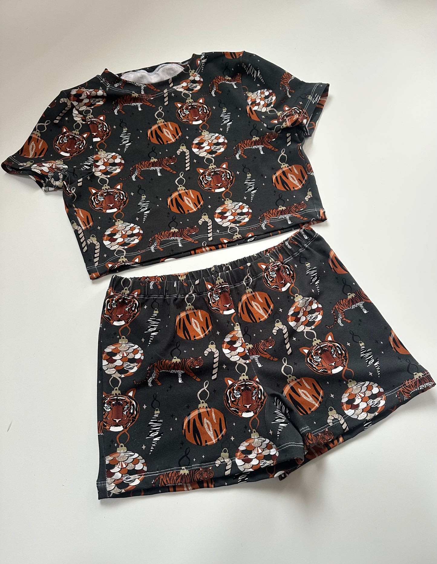 The Christmas pyjamas set